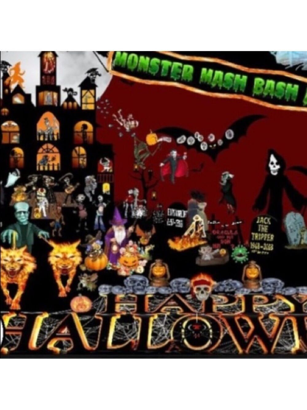 50 10x13 Poly Mailers Halloween Shipping Envelopes PRICE IS FIRM MONSTER Fall - Picture 8 of 8
